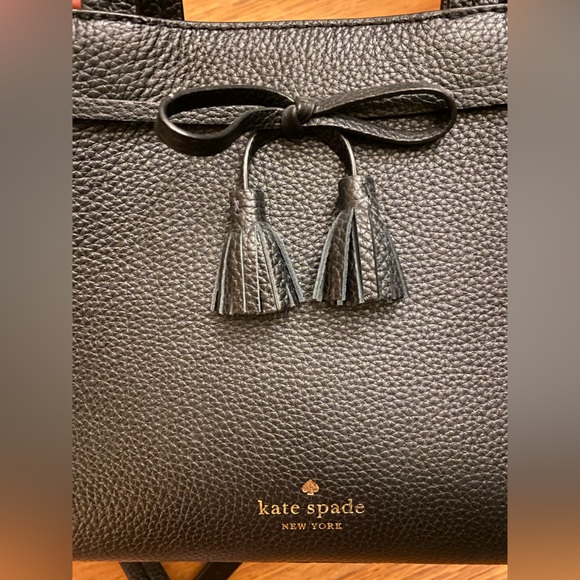 Kate Spade Hayes Small Satchel in Black - Picture 7 of 8